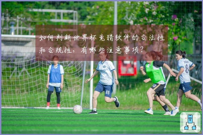 如何判断世界杯竞猜软件的合法性和合规性，有哪些注意事项？